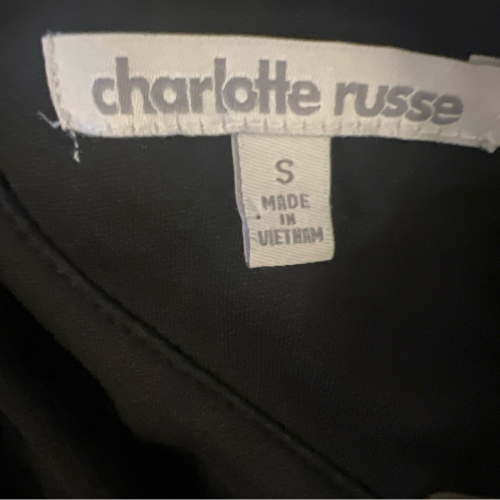 Charlotte Russe Little Black Dress Small - Picture 3 of 6